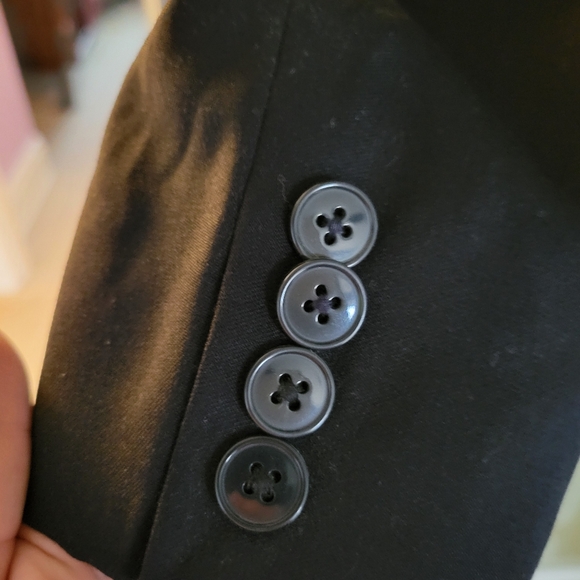 Men's XL Calvin Klein Navy Suit Jacket - Picture 3 of 6